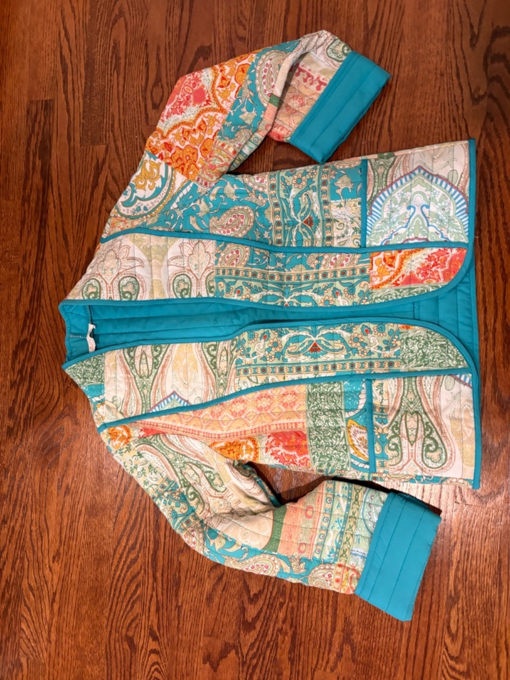 New open women’s fall patchwork jacket - Picture 6 of 9
